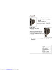 Transition Networks CGFEB1x40-170 User Manual