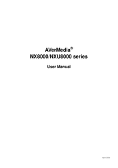 Avermedia NX8000 series User Manual