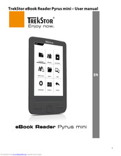 TrekStor Pyrus mini User Manual