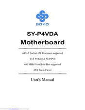 SOYO SY-P4VDA User Manual