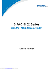 Billion BIPAC 5102 Series User Manual