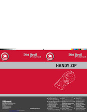 Dirt Devil Handy Zip Operating Manual