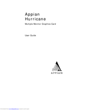 Appian Hurricane User Manual