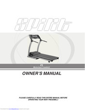 Spirit Z9 Owner's Manual