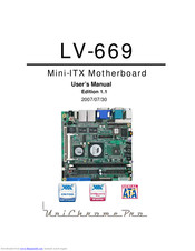 Commell LV-669 User Manual