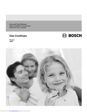 Bosch NGM Use And Care Manual