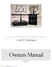 Link-m-technologies WiLo 900TX Owner's Manual