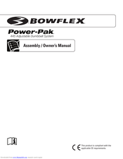 Bowflex Power-Pak Assembly & Owners Manual