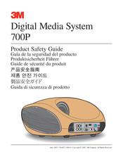3M Digital Media System 700P Series Product Safety Manual