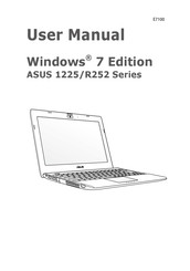 ASUS 1225 Series User Manual