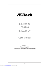 ASRock E3C224 User Manual