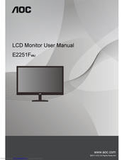 AOC E2251FWU User Manual
