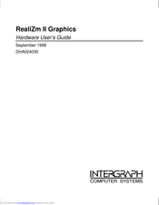 Intergraph RealiZm II Graphics Hardware User's Manual