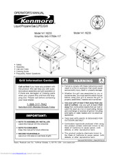 Kenmore 141.16233 Operator's Manual