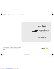 Samsung Sprint User Manual