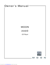 Moon 230D Owner's Manual