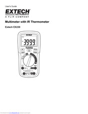 Extech Instruments EX230 User Manual
