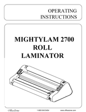 Officezone MightyLam 2700 Operating Instructions Manual