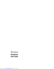 Norstar Doorphone User Manual