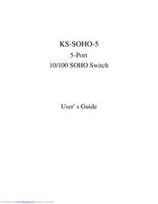 Kti Networks KS-SOHO-5 User Manual