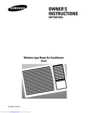 SAMSUNG AWT18Q1HDA Owner's Instructions Manual