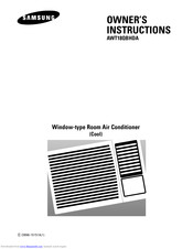 SAMSUNG AWT18QBHDA Owner's Instructions Manual