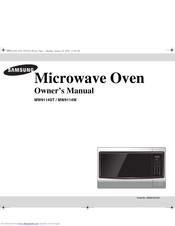 SAMSUNG MW9114ST Owner's Manual