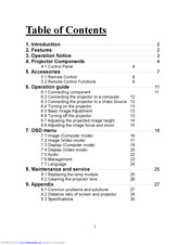 Boxlight Projector User Manual