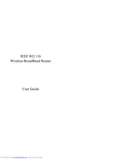 Kobian IEEE 802.11b WLAN USB Adapter User Manual