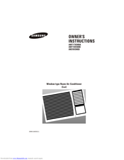 SAMSUNG AWT18XSHDE Owner's Instructions Manual