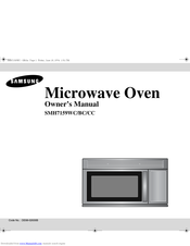 SAMSUNG SMH7159WCC Owner's Manual