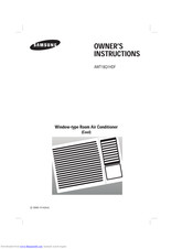 SAMSUNG AWT18Q1HDF Owner's Instructions Manual