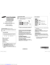 SAMSUNG CS21Z43Z3Q Owner's Instructions Manual
