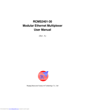 Raisecom RCMS2401-30-S2 User Manual