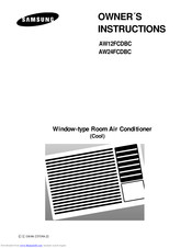 SAMSUNG AW24FCDBC Owner's Instructions Manual