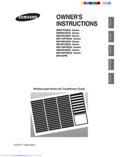 SAMSUNG AWT24PHH Series Owner's Instructions Manual