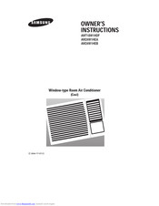 SAMSUNG AWT18W1HDF Owner's Instructions Manual