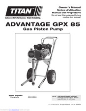 Titan ADVANTAGE GPX 85 Owner's Manual