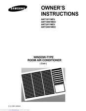 SAMSUNG AW18W1MED Owner's Instructions Manual