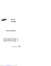 SAMSUNG DVD-V5000K Instruction Manual