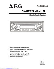 AEG CS FMP 200 Owner's Manual