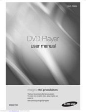 SAMSUNG DVD-P290K User Manual
