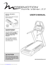 Freemotion VMTL83907.5 User Manual