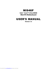 AMI MI946F User Manual