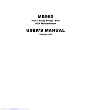 American Megatrends MB960 User Manual