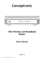 Conceptronic C150BRS4 User Manual