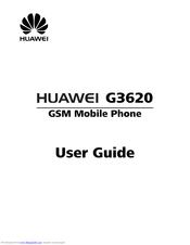 Huawei G3620 User Manual