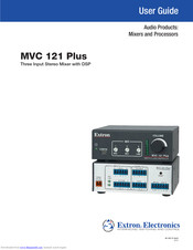 Extron electronics MVC 121 Plus User Manual