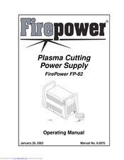 Firepower FirePower FP-82 Operating Manual