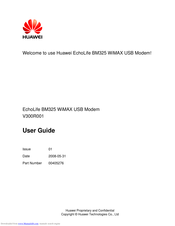 Huawei EchoLife BM325 User Manual
